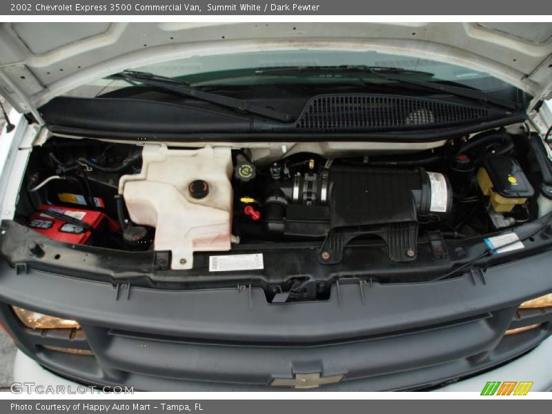 Summit White / Dark Pewter 2002 Chevrolet Express 3500 Commercial Van