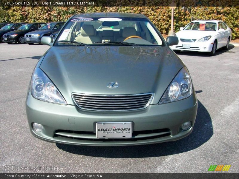Oasis Green Pearl / Cashmere 2006 Lexus ES 330