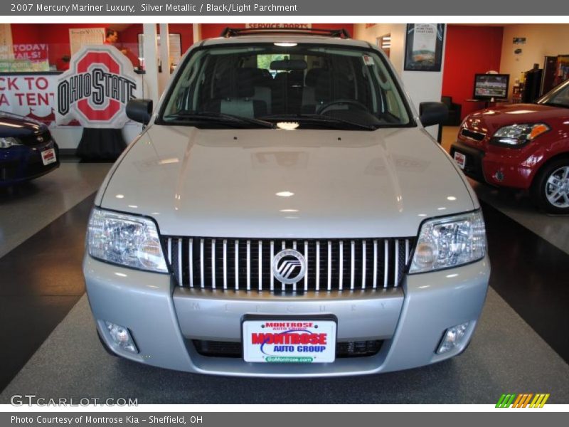 Silver Metallic / Black/Light Parchment 2007 Mercury Mariner Luxury