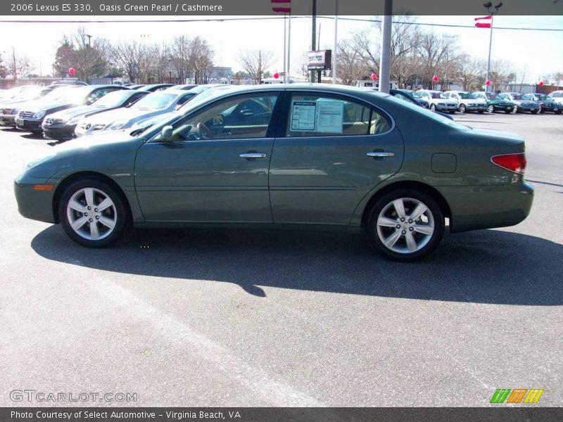 Oasis Green Pearl / Cashmere 2006 Lexus ES 330