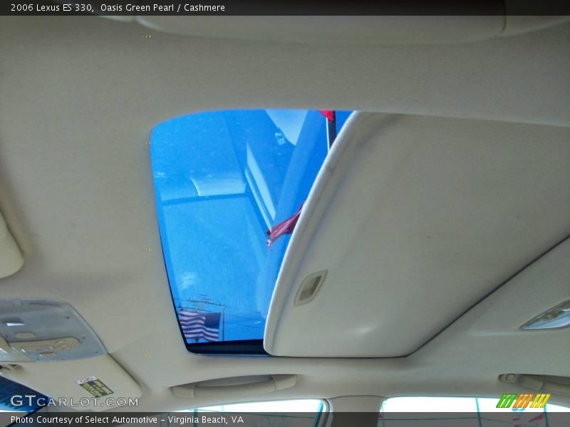 Oasis Green Pearl / Cashmere 2006 Lexus ES 330