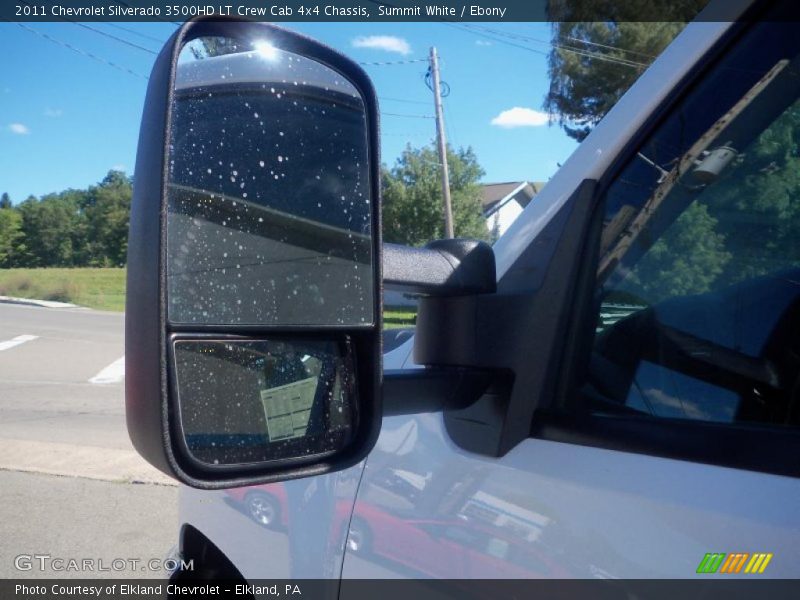 Summit White / Ebony 2011 Chevrolet Silverado 3500HD LT Crew Cab 4x4 Chassis