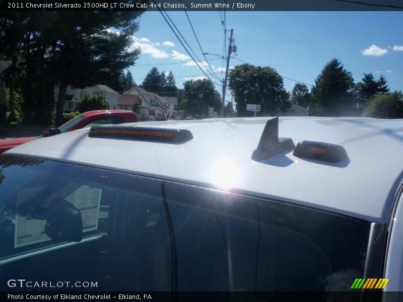 Summit White / Ebony 2011 Chevrolet Silverado 3500HD LT Crew Cab 4x4 Chassis