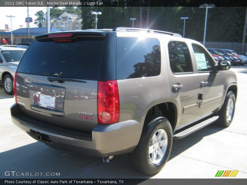 Mocha Steel Metallic / Light Tan 2011 GMC Yukon SLE