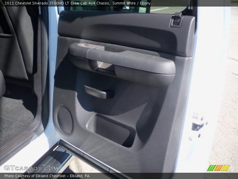 Summit White / Ebony 2011 Chevrolet Silverado 3500HD LT Crew Cab 4x4 Chassis