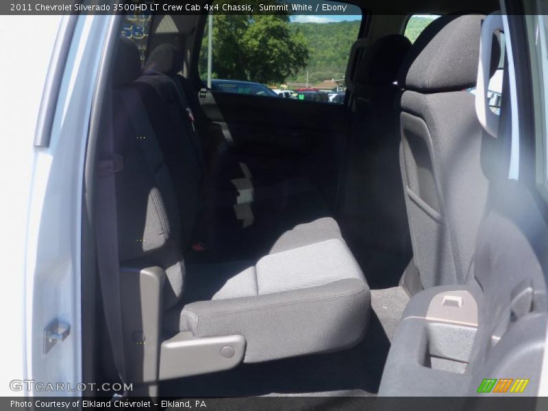 Summit White / Ebony 2011 Chevrolet Silverado 3500HD LT Crew Cab 4x4 Chassis