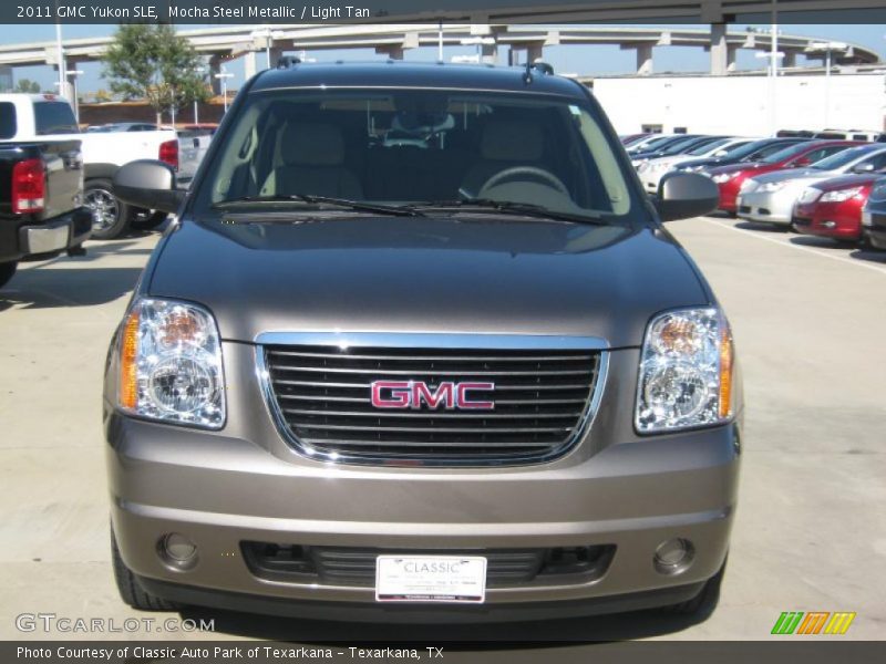 Mocha Steel Metallic / Light Tan 2011 GMC Yukon SLE