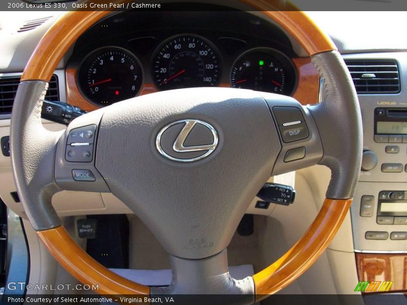 Oasis Green Pearl / Cashmere 2006 Lexus ES 330