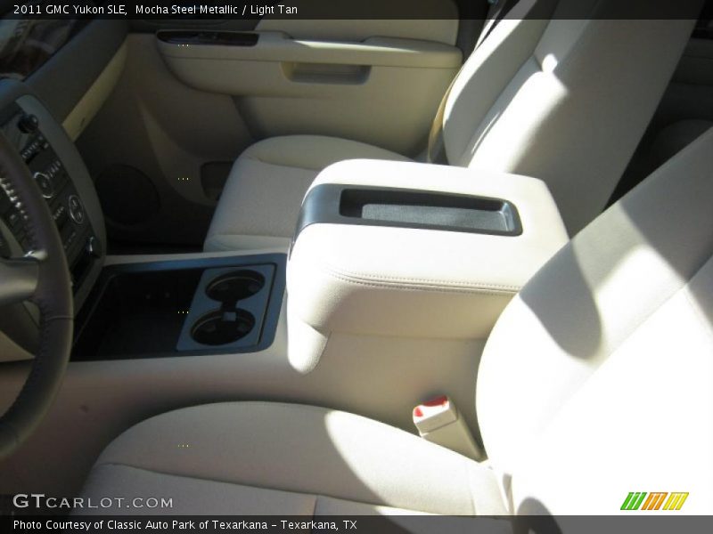 Mocha Steel Metallic / Light Tan 2011 GMC Yukon SLE