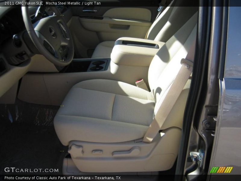 Mocha Steel Metallic / Light Tan 2011 GMC Yukon SLE