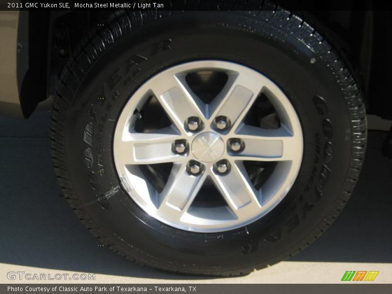 Mocha Steel Metallic / Light Tan 2011 GMC Yukon SLE