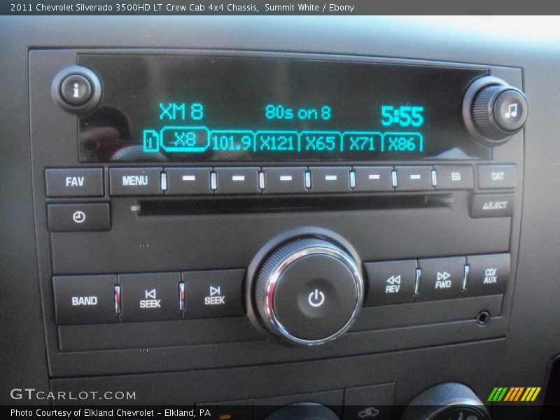 Summit White / Ebony 2011 Chevrolet Silverado 3500HD LT Crew Cab 4x4 Chassis