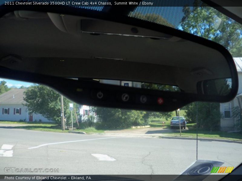Summit White / Ebony 2011 Chevrolet Silverado 3500HD LT Crew Cab 4x4 Chassis