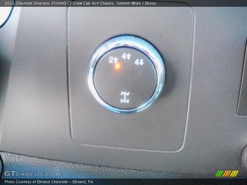 Summit White / Ebony 2011 Chevrolet Silverado 3500HD LT Crew Cab 4x4 Chassis
