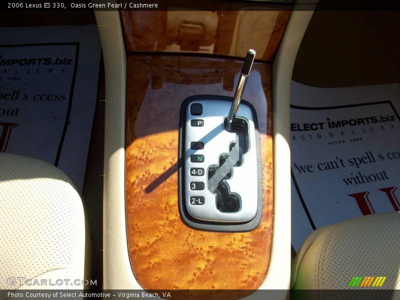 Oasis Green Pearl / Cashmere 2006 Lexus ES 330