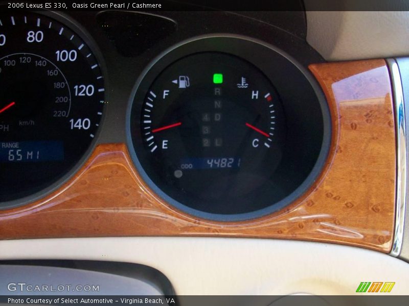 Oasis Green Pearl / Cashmere 2006 Lexus ES 330