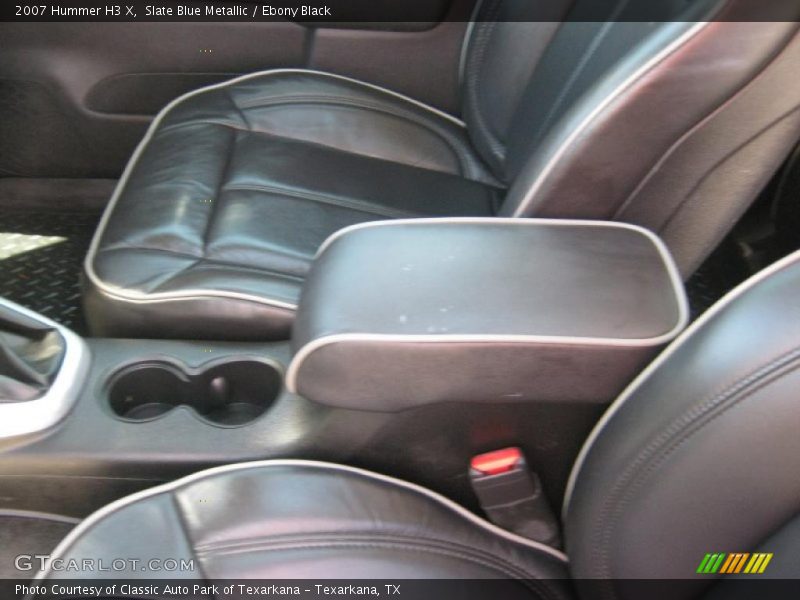 Slate Blue Metallic / Ebony Black 2007 Hummer H3 X