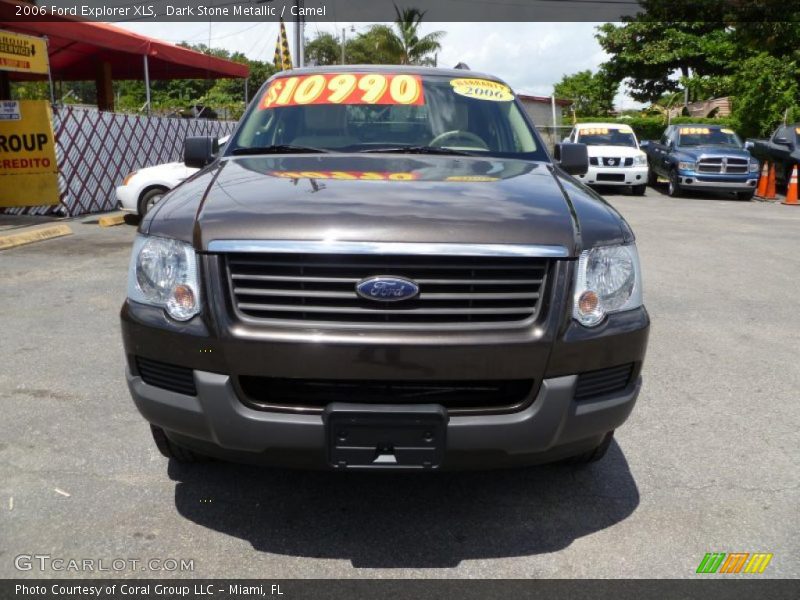 Dark Stone Metallic / Camel 2006 Ford Explorer XLS