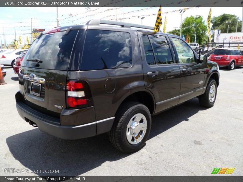 Dark Stone Metallic / Camel 2006 Ford Explorer XLS