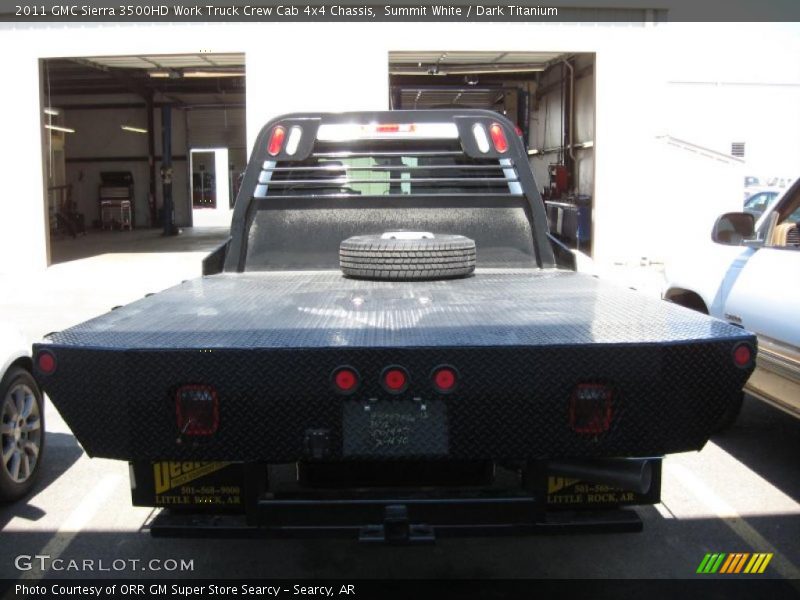 Summit White / Dark Titanium 2011 GMC Sierra 3500HD Work Truck Crew Cab 4x4 Chassis