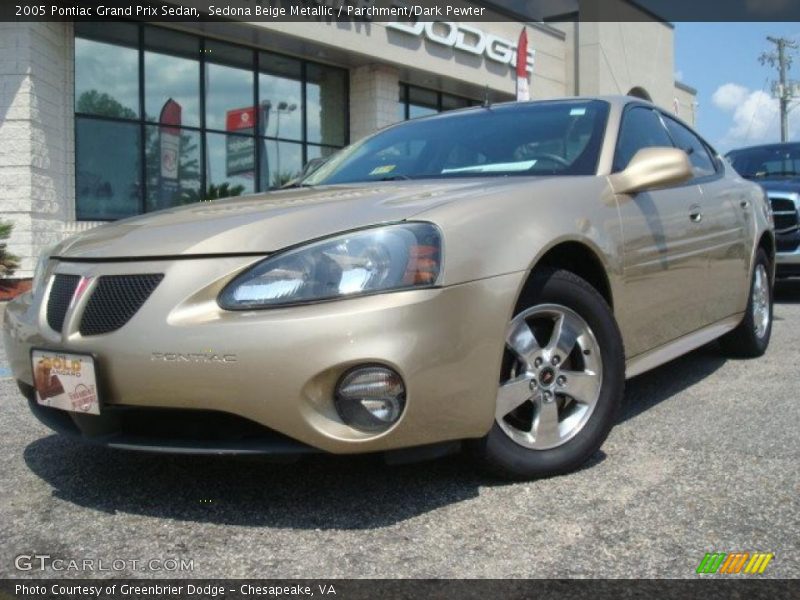 Sedona Beige Metallic / Parchment/Dark Pewter 2005 Pontiac Grand Prix Sedan