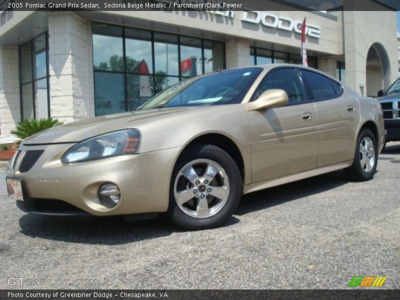 Sedona Beige Metallic / Parchment/Dark Pewter 2005 Pontiac Grand Prix Sedan