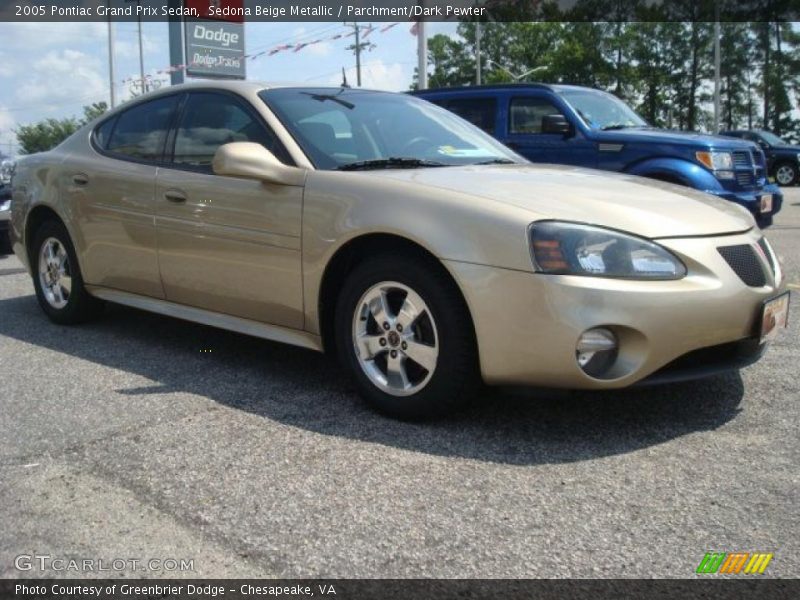 Sedona Beige Metallic / Parchment/Dark Pewter 2005 Pontiac Grand Prix Sedan