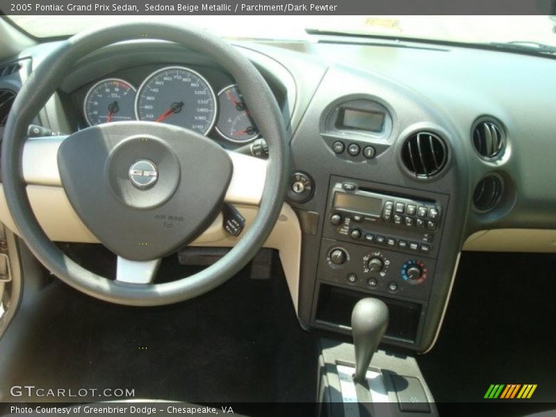 Sedona Beige Metallic / Parchment/Dark Pewter 2005 Pontiac Grand Prix Sedan