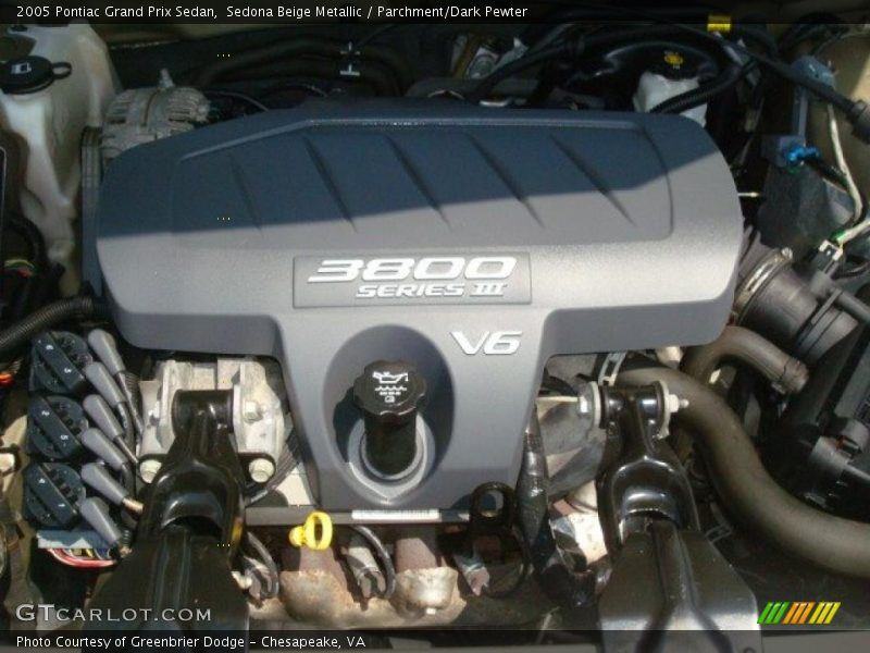 Sedona Beige Metallic / Parchment/Dark Pewter 2005 Pontiac Grand Prix Sedan