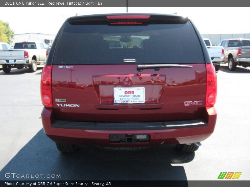 Red Jewel Tintcoat / Light Tan 2011 GMC Yukon SLE