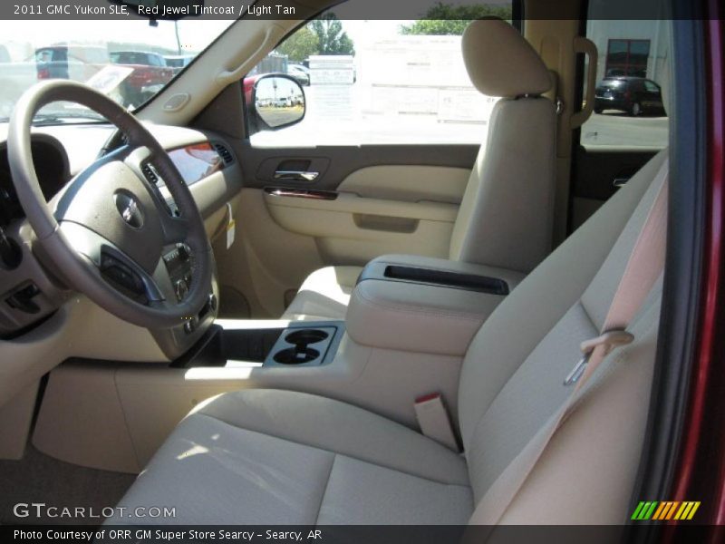 Red Jewel Tintcoat / Light Tan 2011 GMC Yukon SLE