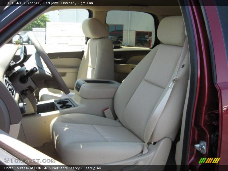 Red Jewel Tintcoat / Light Tan 2011 GMC Yukon SLE
