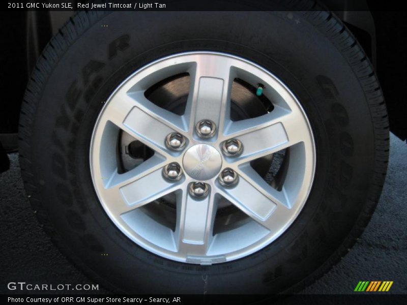 Red Jewel Tintcoat / Light Tan 2011 GMC Yukon SLE