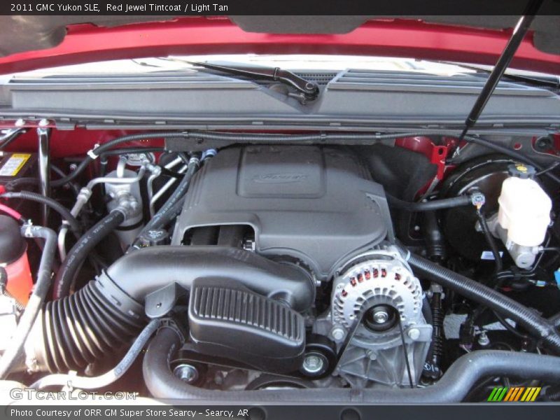 Red Jewel Tintcoat / Light Tan 2011 GMC Yukon SLE