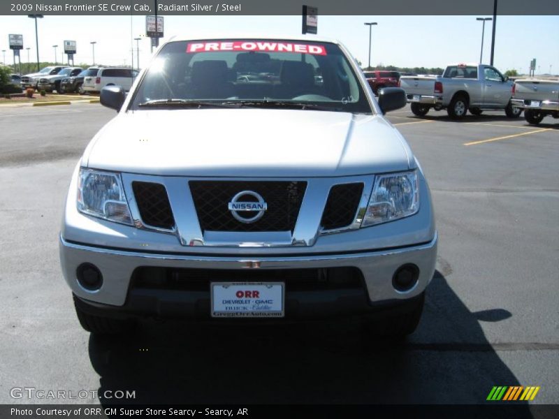 Radiant Silver / Steel 2009 Nissan Frontier SE Crew Cab