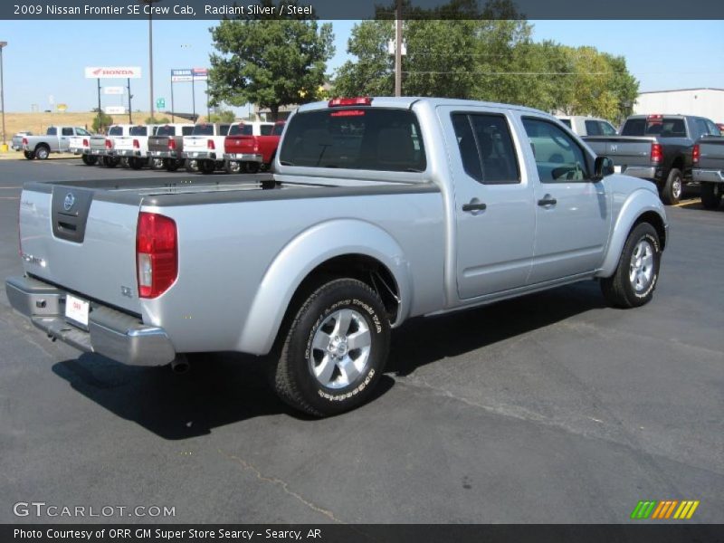 Radiant Silver / Steel 2009 Nissan Frontier SE Crew Cab