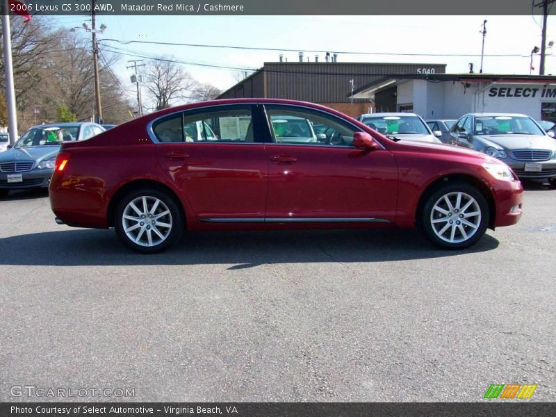 Matador Red Mica / Cashmere 2006 Lexus GS 300 AWD