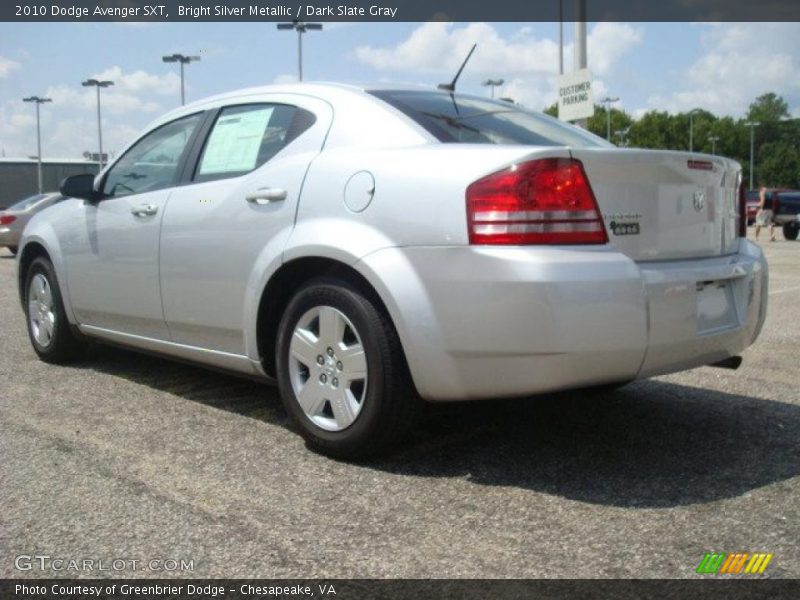 Bright Silver Metallic / Dark Slate Gray 2010 Dodge Avenger SXT