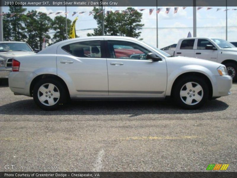 Bright Silver Metallic / Dark Slate Gray 2010 Dodge Avenger SXT