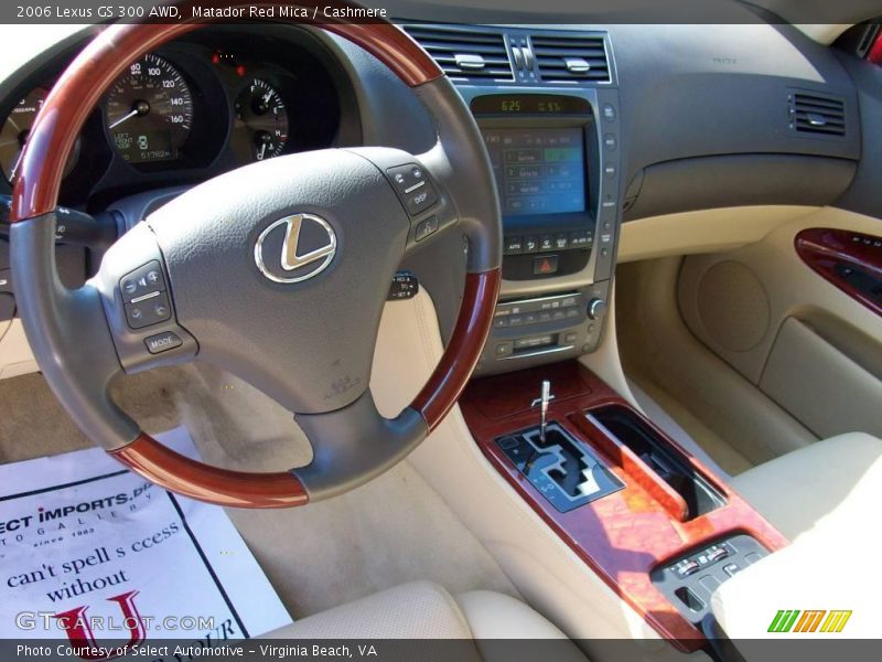 Matador Red Mica / Cashmere 2006 Lexus GS 300 AWD