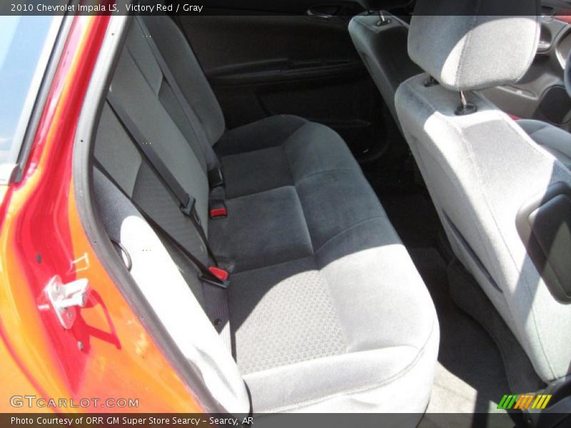 Victory Red / Gray 2010 Chevrolet Impala LS