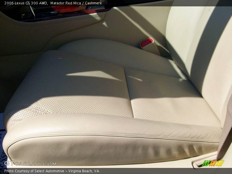 Matador Red Mica / Cashmere 2006 Lexus GS 300 AWD