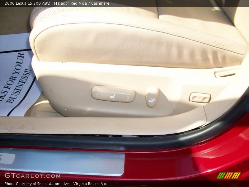 Matador Red Mica / Cashmere 2006 Lexus GS 300 AWD