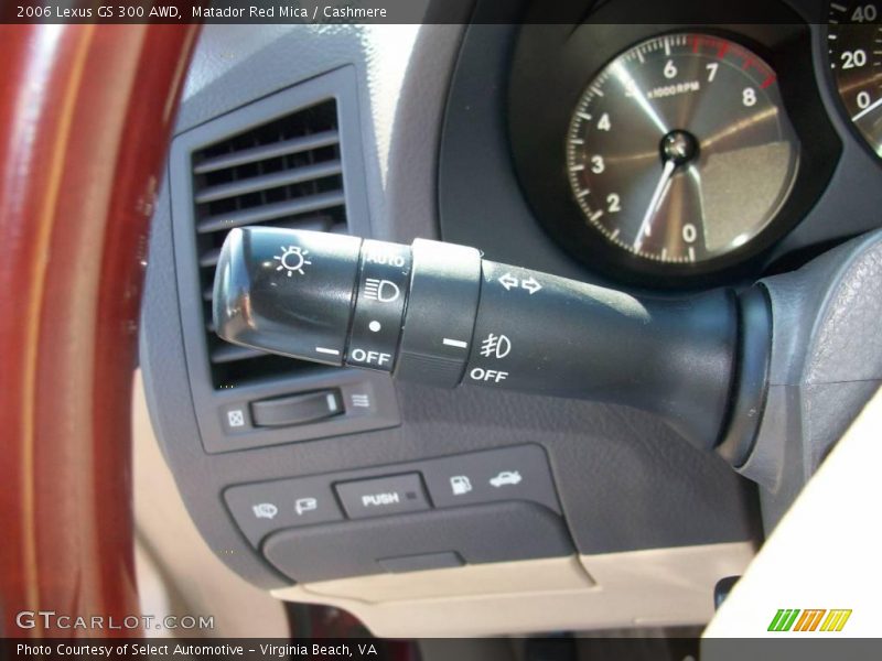 Matador Red Mica / Cashmere 2006 Lexus GS 300 AWD