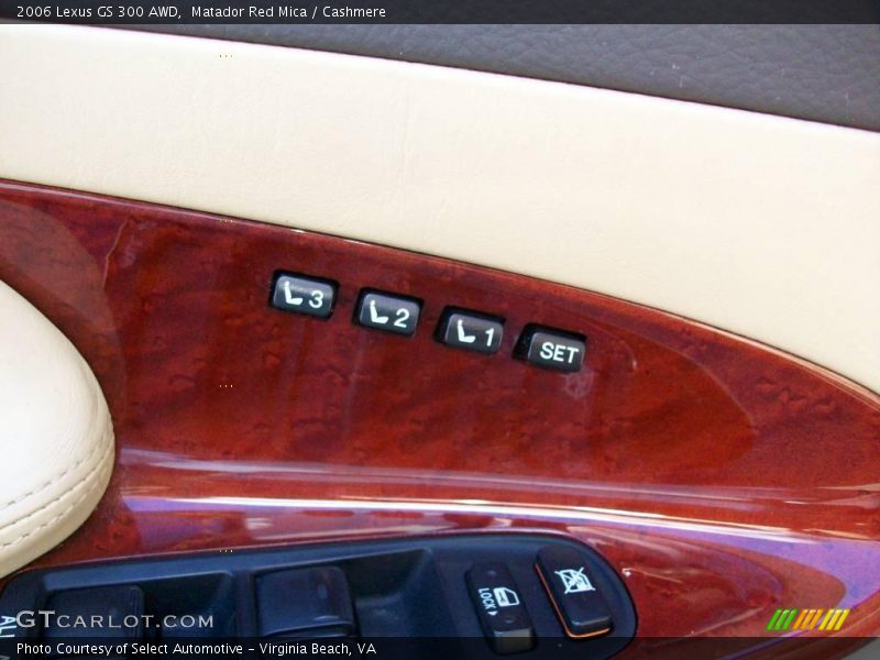 Matador Red Mica / Cashmere 2006 Lexus GS 300 AWD