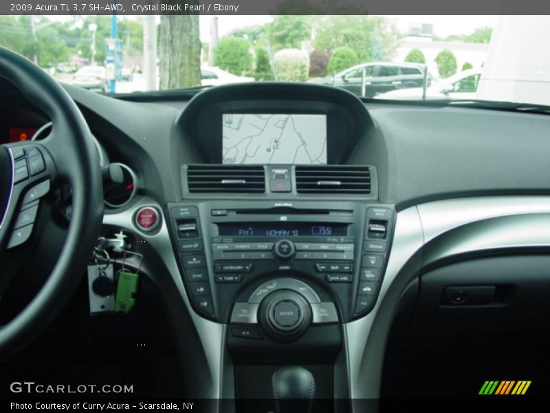 Crystal Black Pearl / Ebony 2009 Acura TL 3.7 SH-AWD