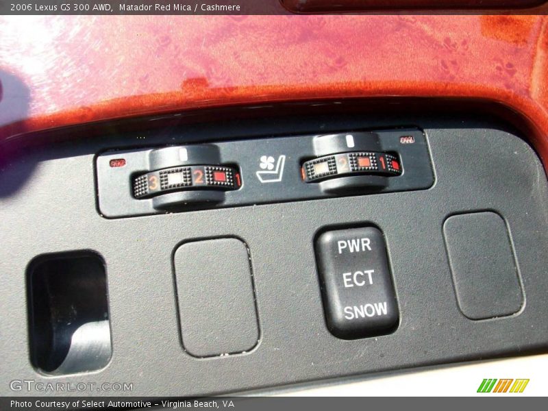 Matador Red Mica / Cashmere 2006 Lexus GS 300 AWD