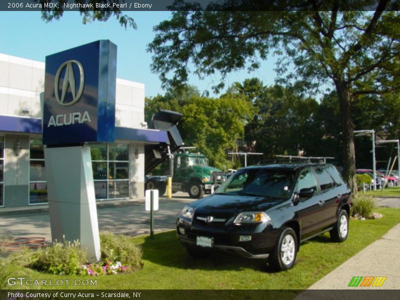 Nighthawk Black Pearl / Ebony 2006 Acura MDX
