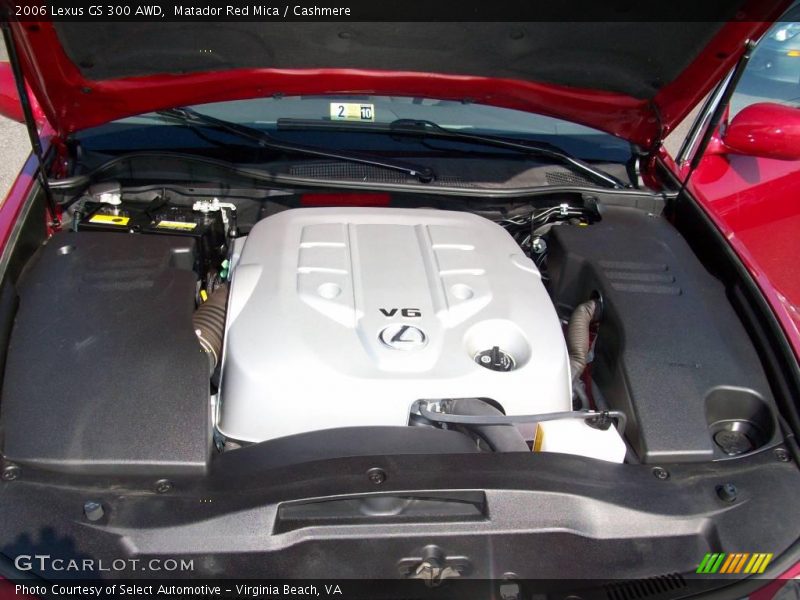 Matador Red Mica / Cashmere 2006 Lexus GS 300 AWD