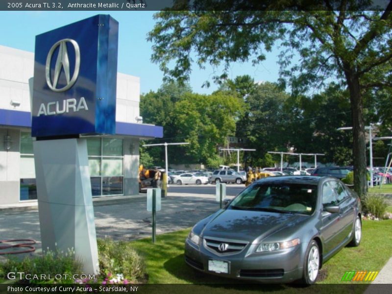 Anthracite Metallic / Quartz 2005 Acura TL 3.2